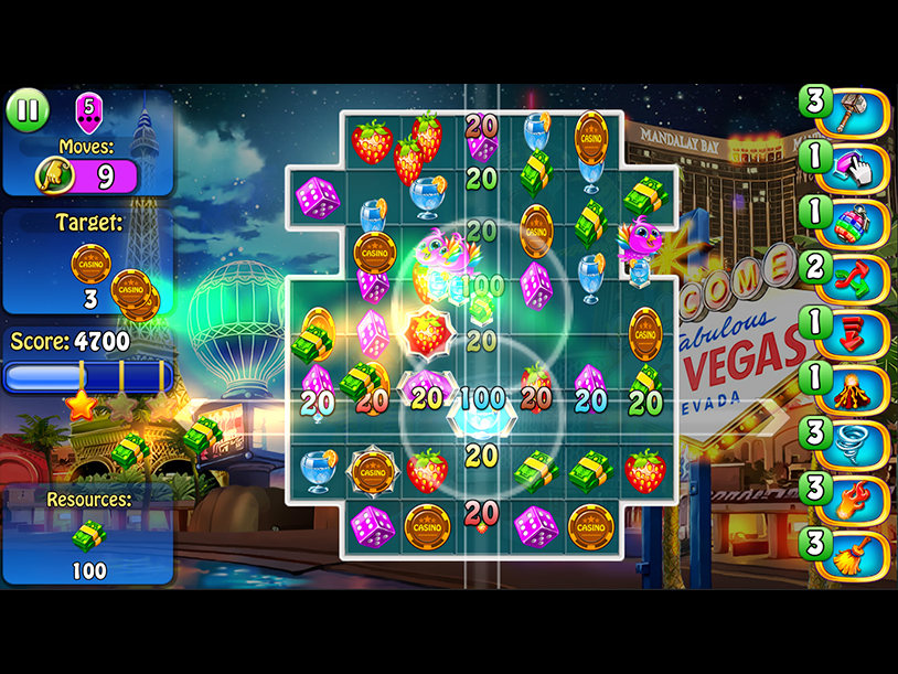 Join a trip to Las Vegas with travel agency "Magica." Play Magica