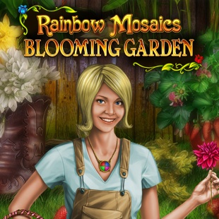 Rainbow Mosaics: Blooming Garden