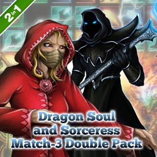 Dragon Soul and Sorceress Match-3 Double Pack