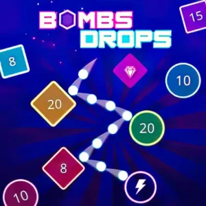 Bombs Drops - Physics balls