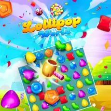 Lollipop World : match 3 mania