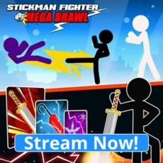 Stickman Fighter : Mega Brawl