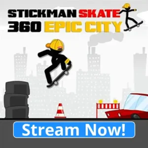 Stickman Skate : 360 Epic City